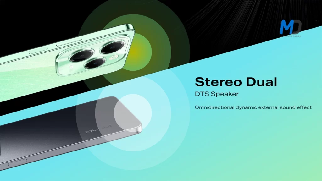 Infinix HOT 40 Stereo Dual Speaker