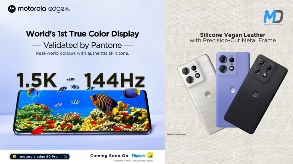 Motorola Edge 50 Pro Display and Design