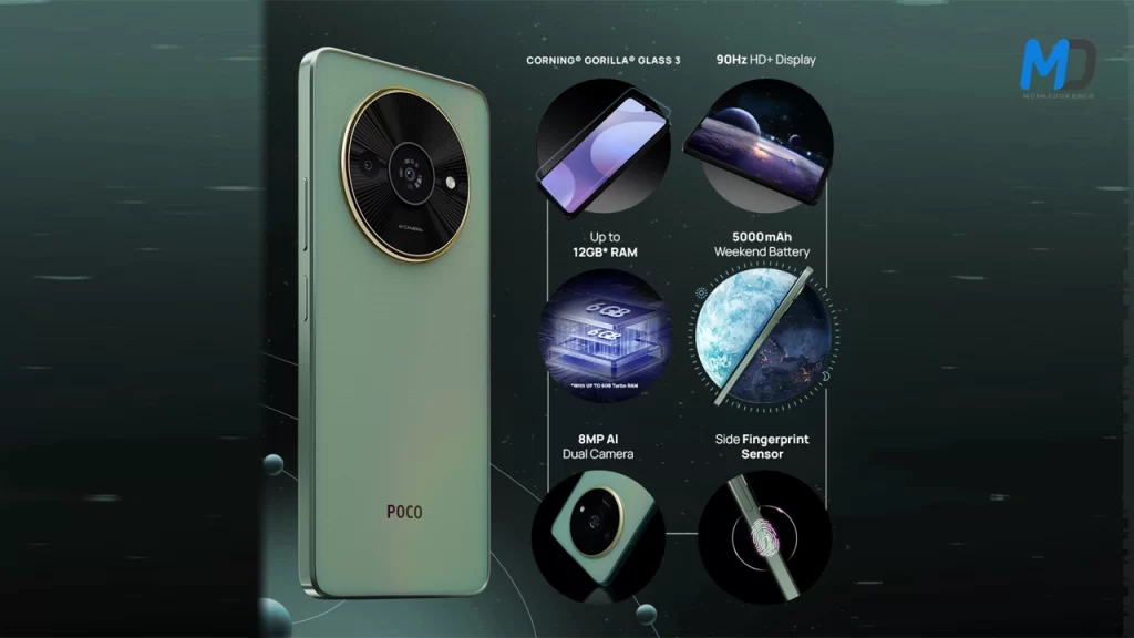 Poco C61 Key specifications
