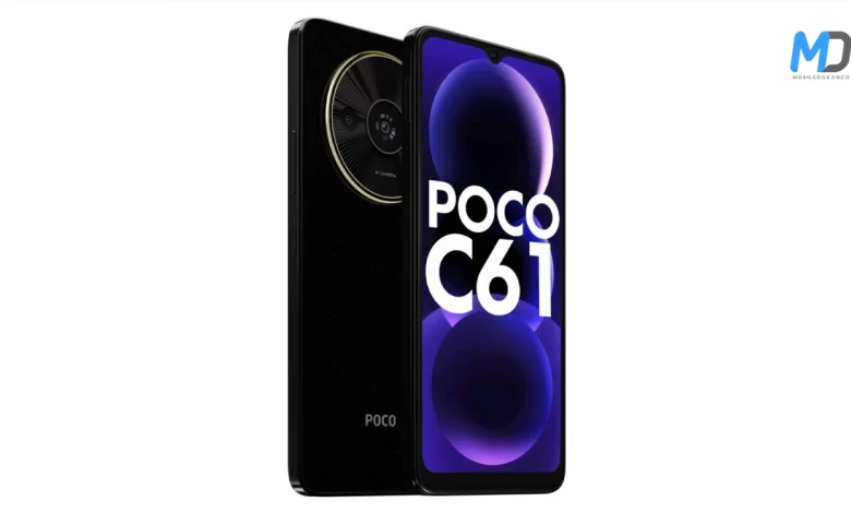 Poco C61 launched in India with a premium look and low price