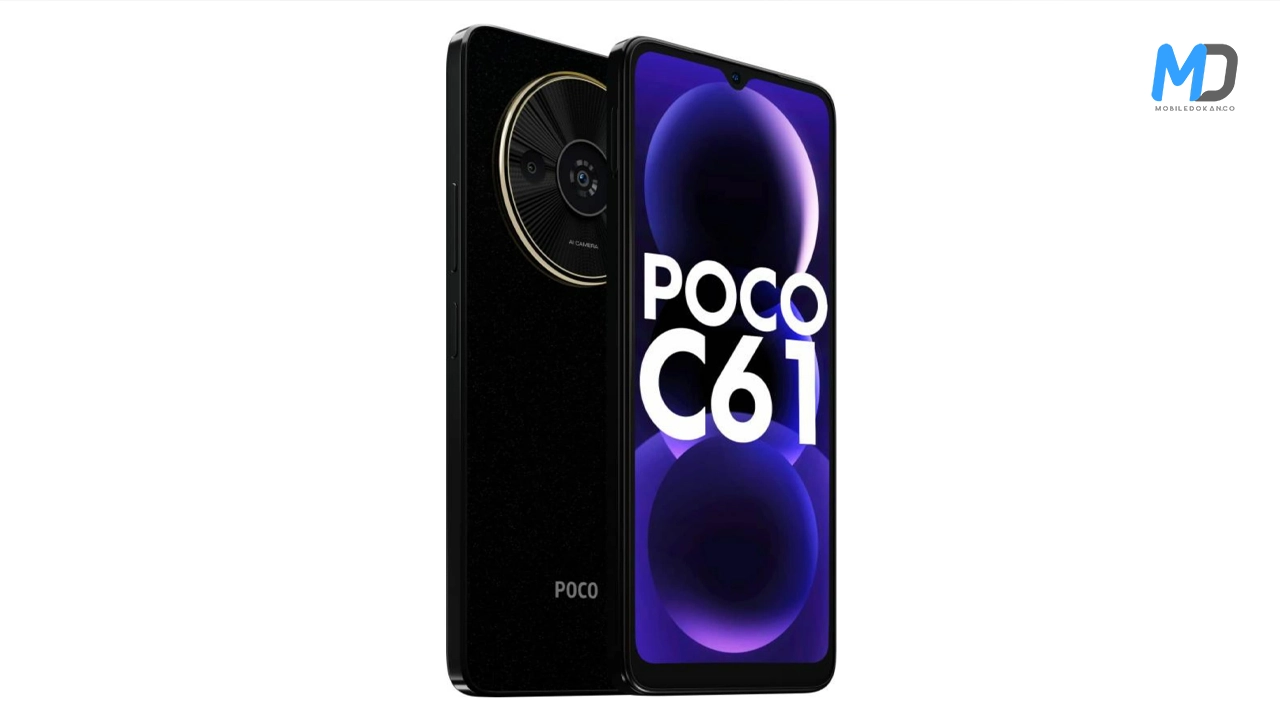 Poco C61 launched in India with a premium look and low price