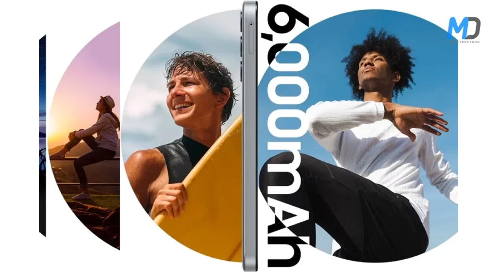 Samsung Galaxy M15 5G 6000 mAh battery