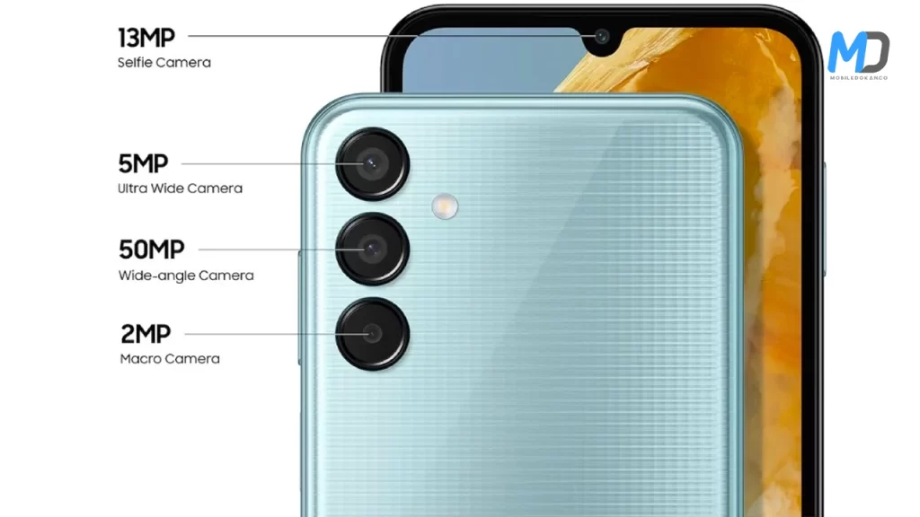 Samsung Galaxy M15 5G Triple Camera setup