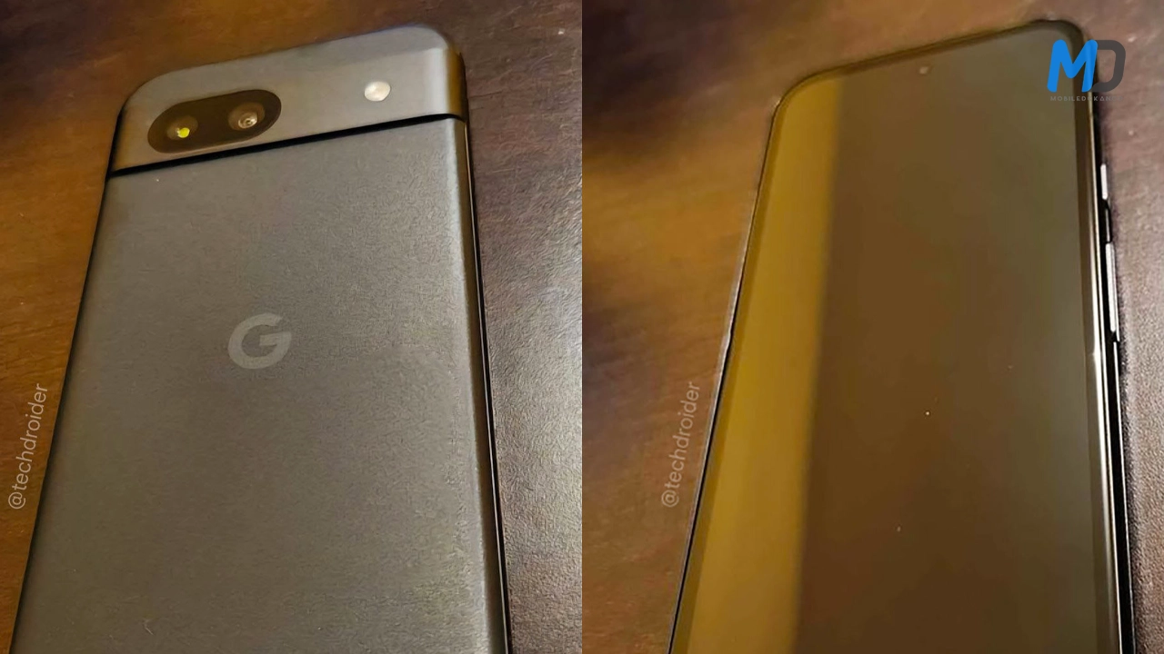 Google Pixel 8a new leaked images revealed large bezels rear panel