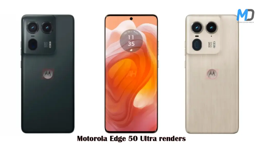 Motorola Edge 50 Ultra renders