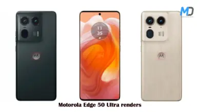 Motorola Edge 50 Ultra renders