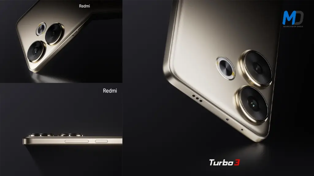 Redmi Turbo 3 Design
