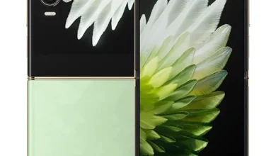 Tecno Phantom V Flip2 Travertine Green