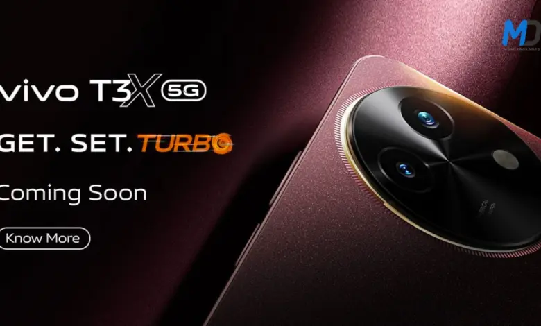 Vivo T3x 5G renders revealed, leaked to be priced under INR 15,000