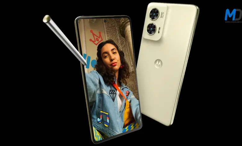 Motorola introduced the Moto G Stylus 5G (2024) with an ergonomic design and vegan leather