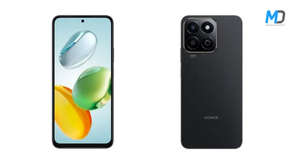 Honor Play 60 Plus front and rear view