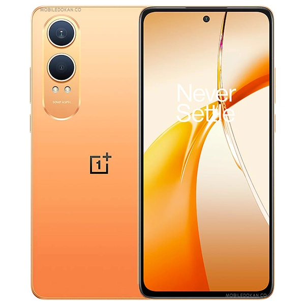 Custodia A Libro In Pelle Con Supporto Per OnePlus Nord CE 4 Lite - Grigia Con Slot Carte