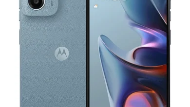 Motorola Moto E15 Misty Blue