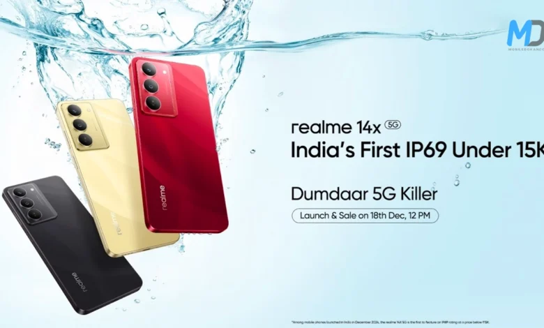 Realme 14x Features, Launch Date, and Price Revealed Officially