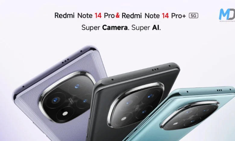 Redmi launches the Redmi Note 14 Pro and Note 14 Pro+ with impressive AI Features, AMOLED Display, and flagship level protection