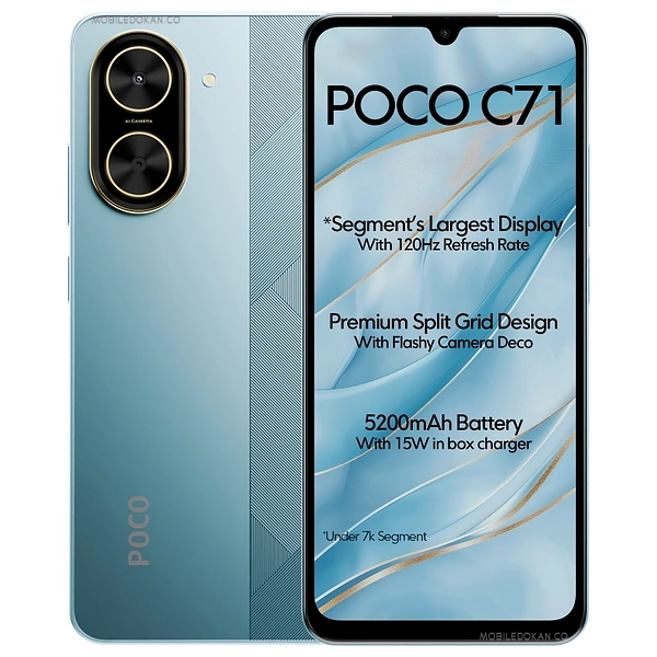 Xiaomi Poco C71 Cool Blue
