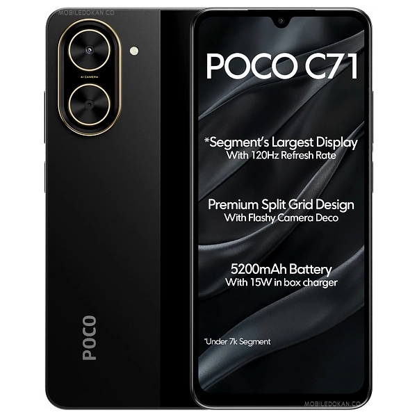 Xiaomi Poco C71 Power Black