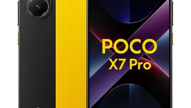 Xiaomi Poco X7 Pro Yellow and Black
