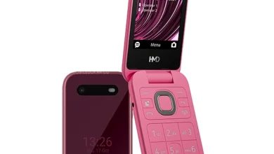 HMD 2660 Flip Raspberry Red