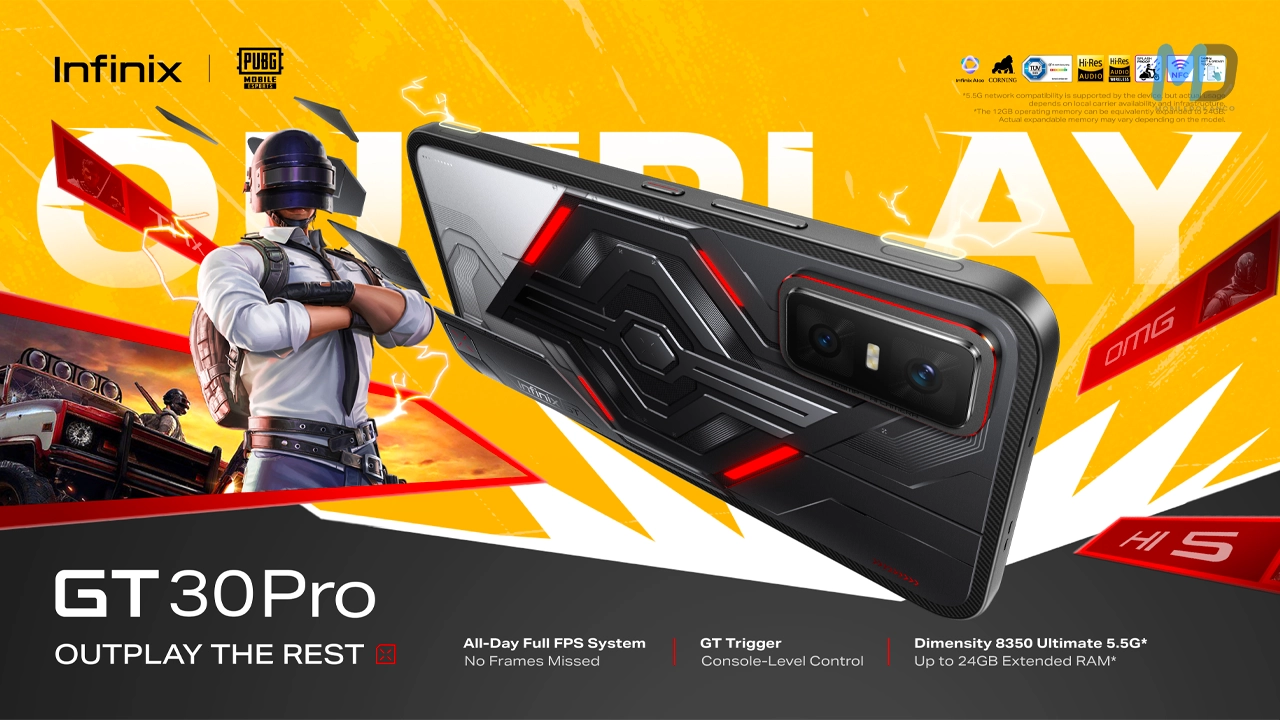Infinix GT 30 Pro Launched with Dimensity 8350 Ultimate, 144Hz AMOLED Display, and Gaming Features at Budget Price