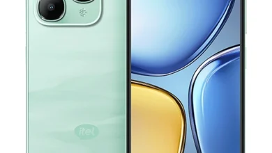 Itel A90 Cosmic Green