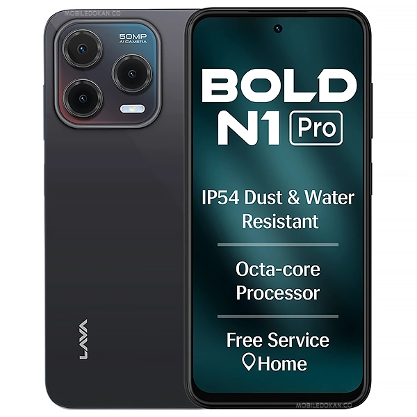 Lava Bold N1 Pro Stealth Black