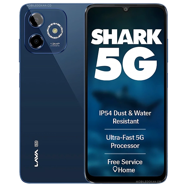 Lava Shark 5G Stellar Blue