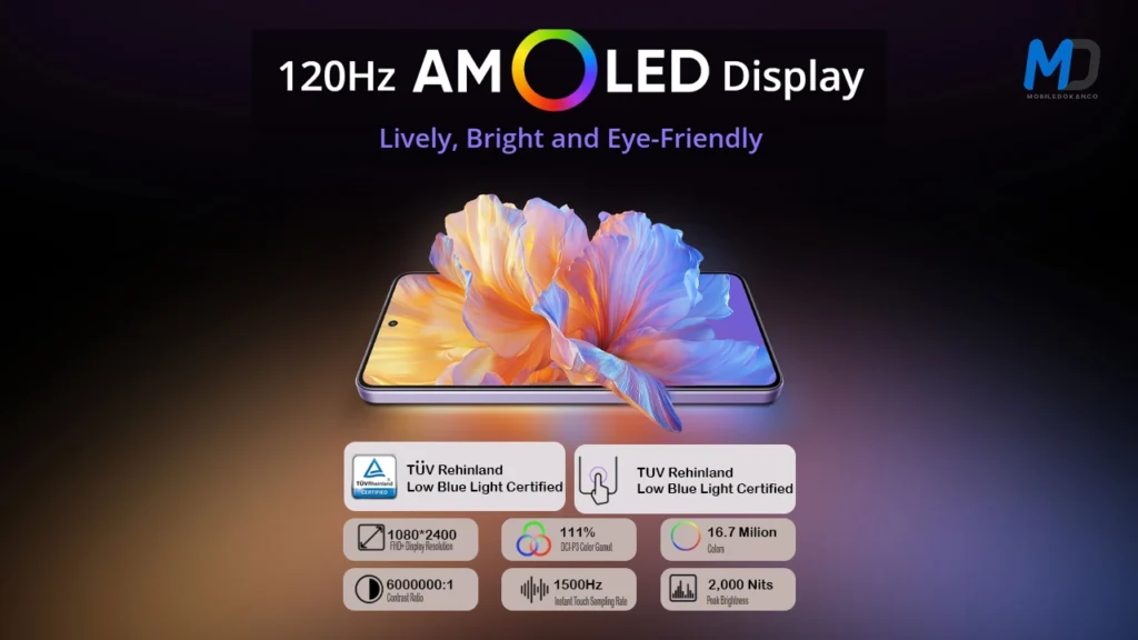 Realme 14T 5G 120Hz AMOLED Display