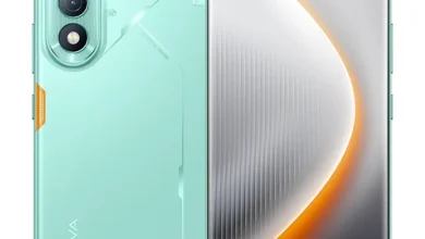 Tecno Pova Curve Neon Cyan