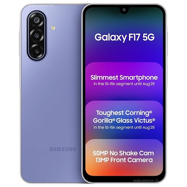 Samsung Galaxy F17 Violet Pop