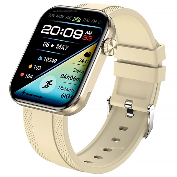 Itel Smart Watch Fit O25 Shiny Gold