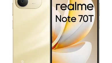 Realme Note 70T Gold
