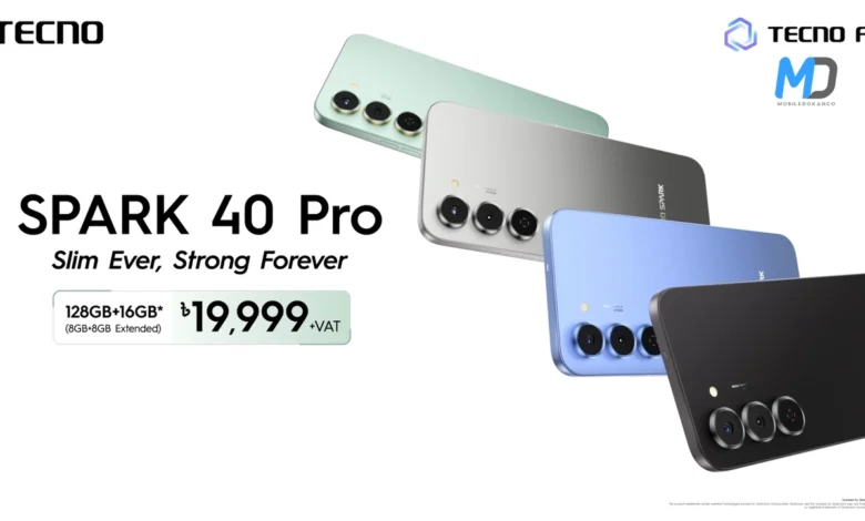 Tecno Spark 40 Pro Officially Launched in Bangladesh