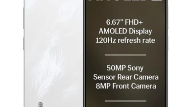 Blaze Amoled 2 Feather White