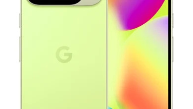 Google Pixel 10 Lemongrass