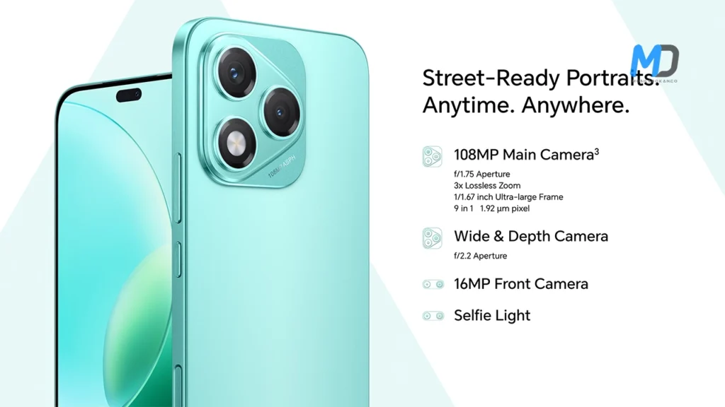 108MP with 16MP camera