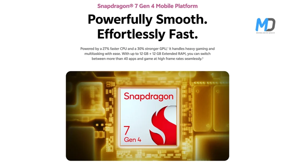 Snapdragon 7 Gen 4 chipset