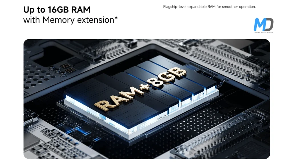8GB+8GB, 16GB virtual RAM