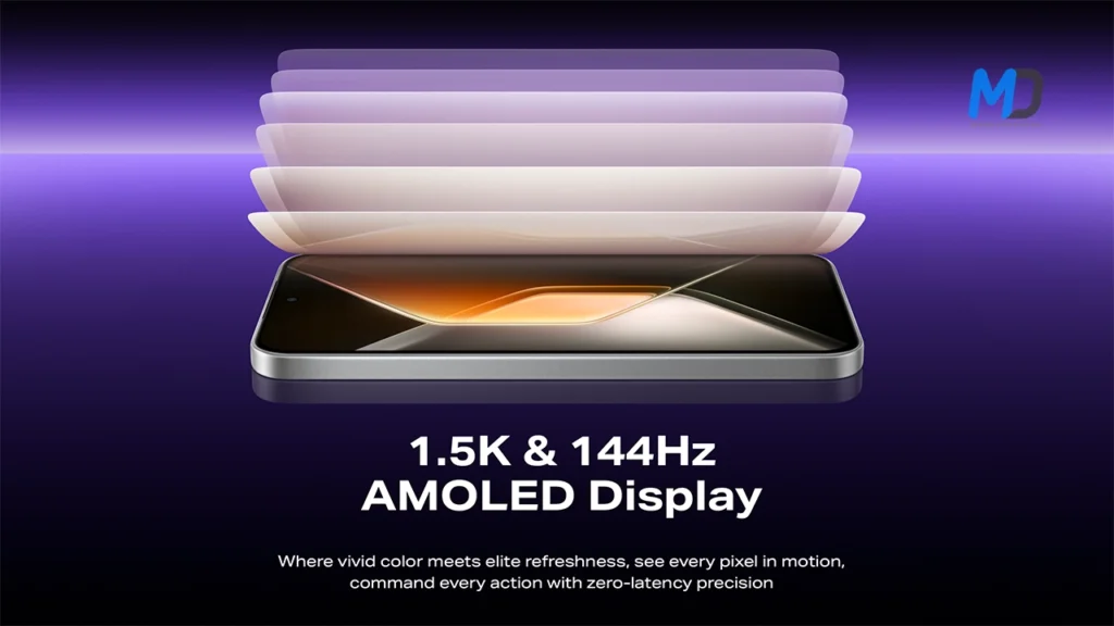 144Hz AMOLED display
