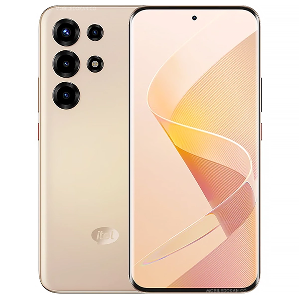 Itel Super 26 Ultra Blush Pink Gold