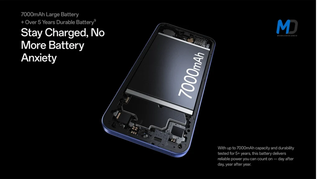 7000mAh Large Battery