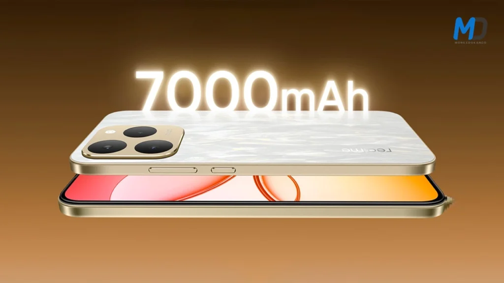 Massive 7000mAh battery