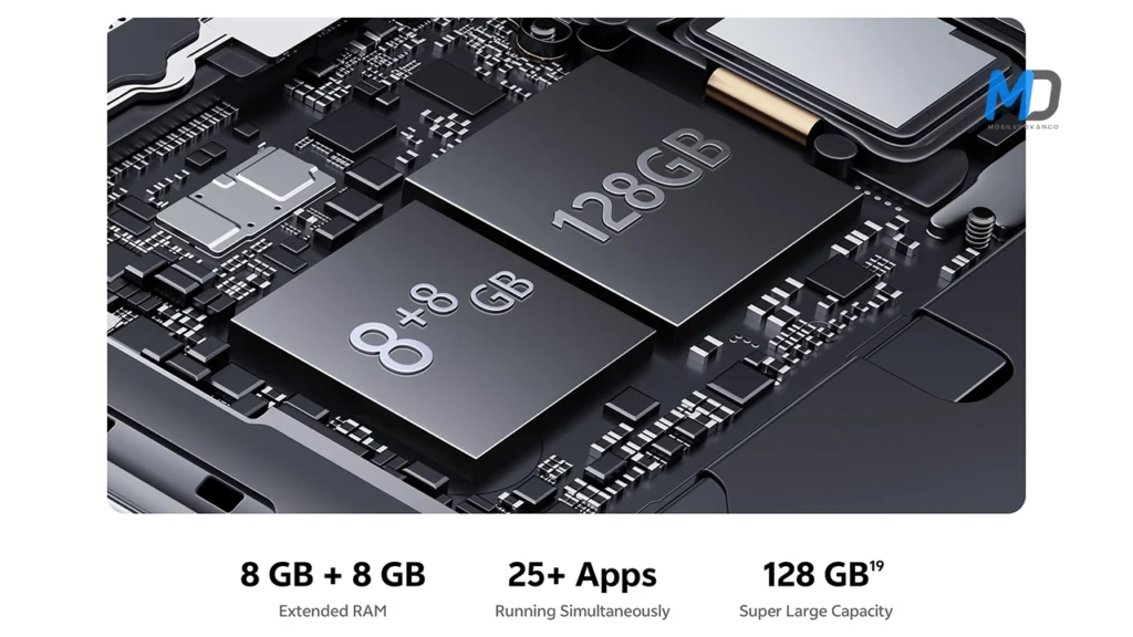 8GB RAM and 128GB ROM