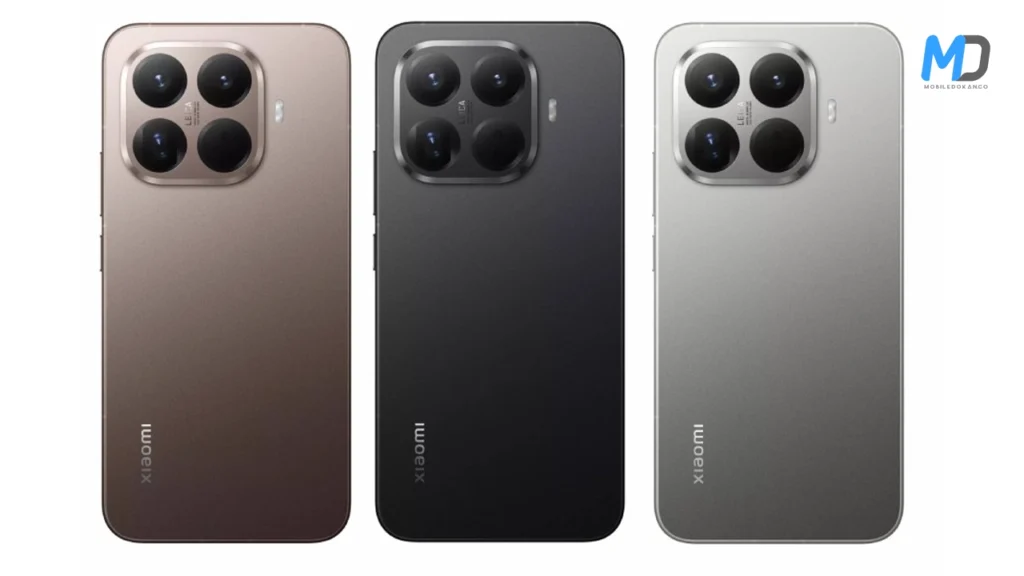 Xiaomi 15T Pro color options and back panel design