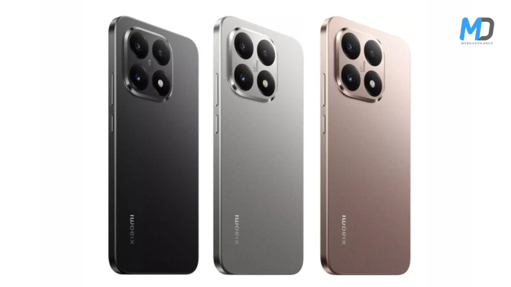 Xiaomi 15T color options and back panel design