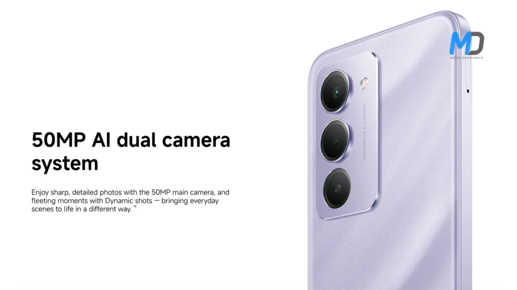 Xiaomi Redmi 15 4G 50MP AI dual camera