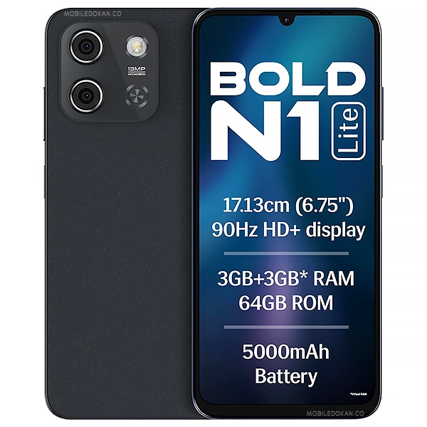 Lava Bold N1 Lite Crystal Blue