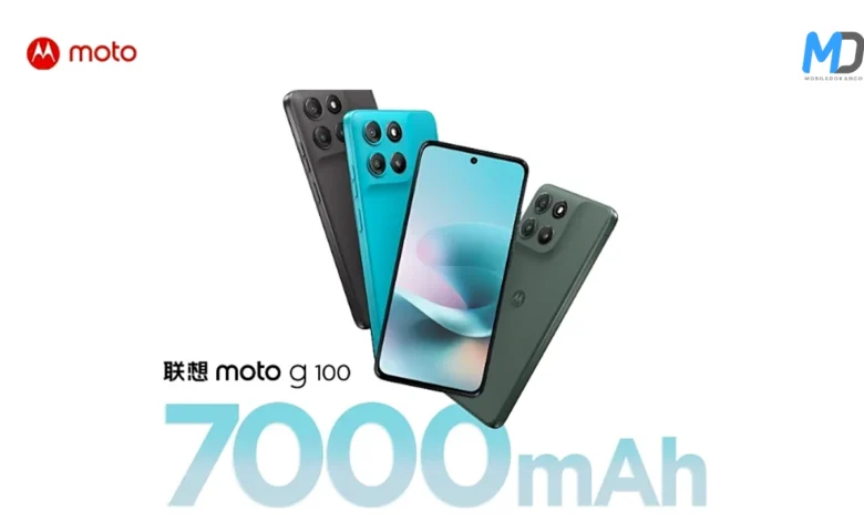 Moto G100 (China) launched with top-end specs and a massive battery