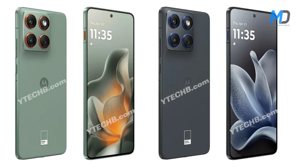 Motorola Edge 70 renders