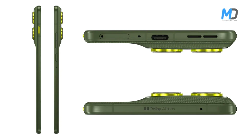 Motorola Edge 70 side view